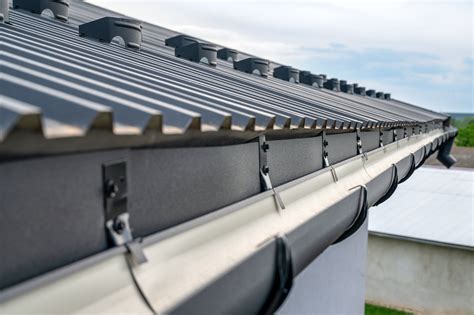 sheet metal for gutters|hidden gutter metal roof system.